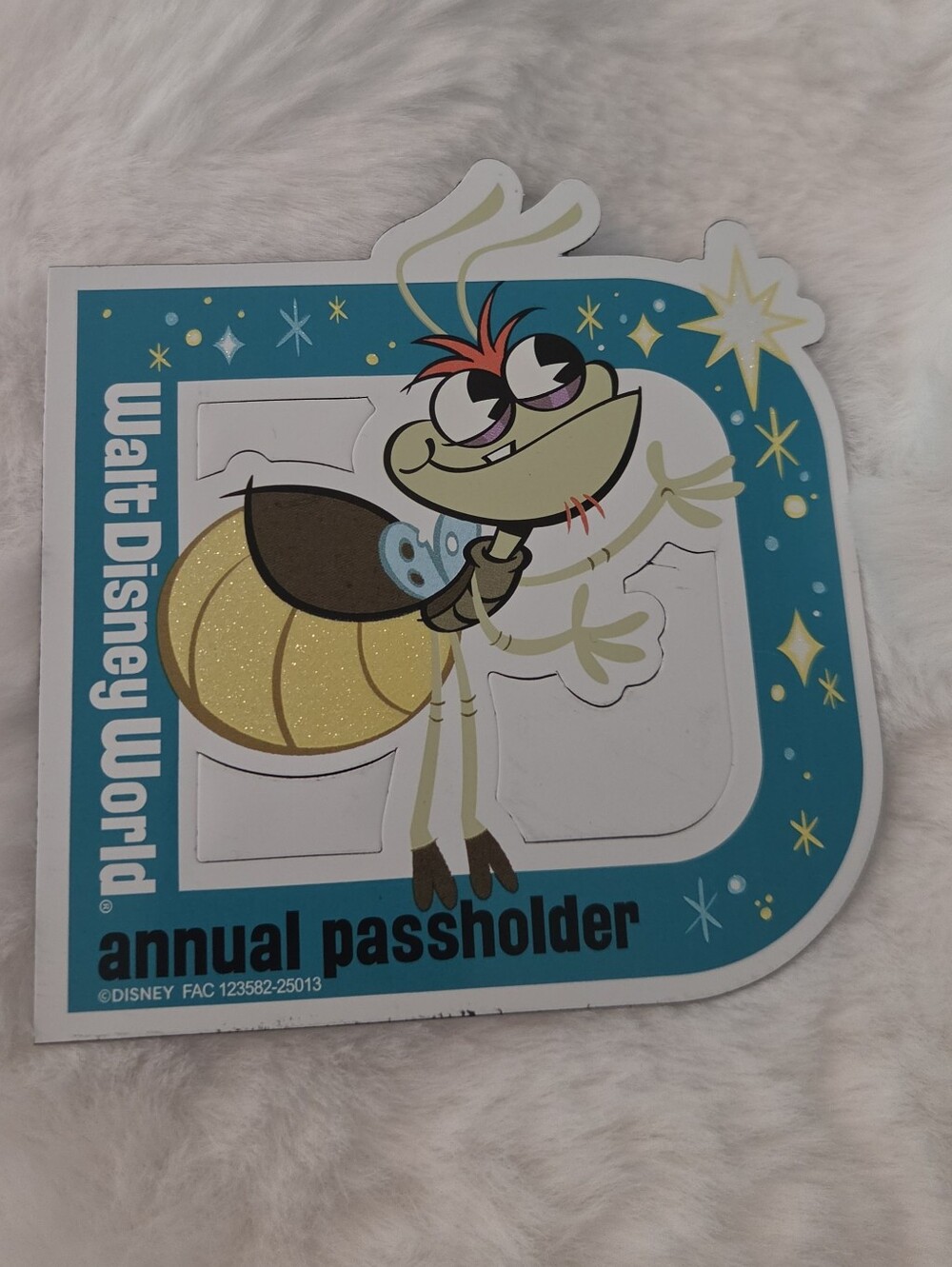 Disney Princess and the Frog Ray Annual Passholder Magnet WDW